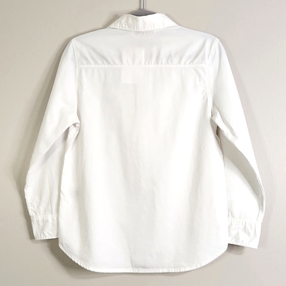 3/$15 H&M White Cotton Shirt, Size 6x ~ NWT - Picture 2 of 9